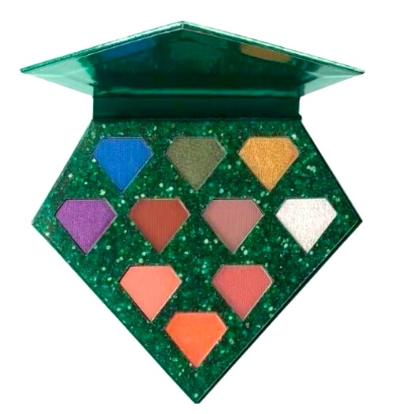 Fmg Glimmer Diamond Vibes Multi Palette 7 Eyeshadows & 3 Blushes included - Picture 1 of 1